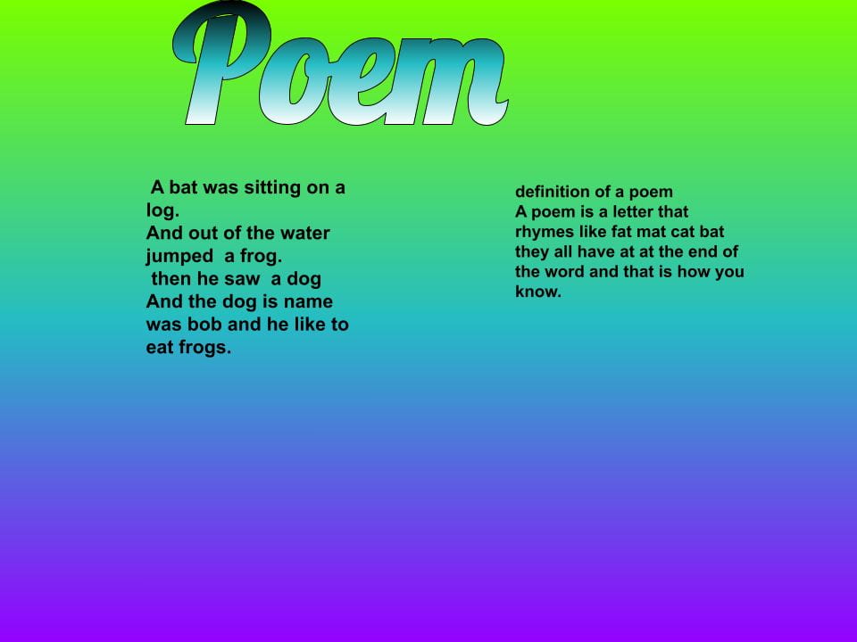 poem-rhymeing-norman-panmure-bridge-school